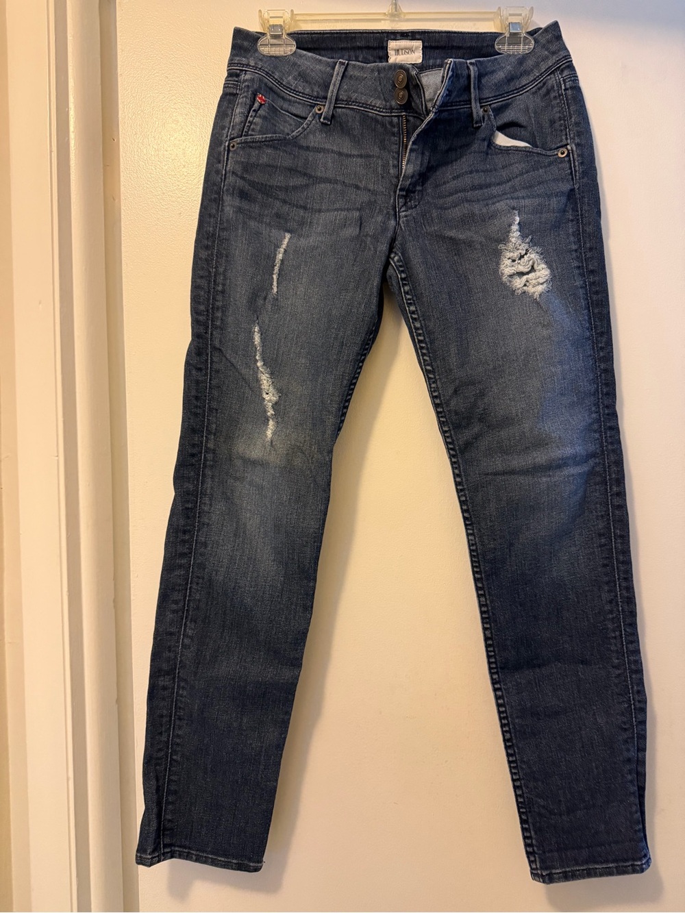Hudson Collin Flap Skinny Ankle Jeans sz27
